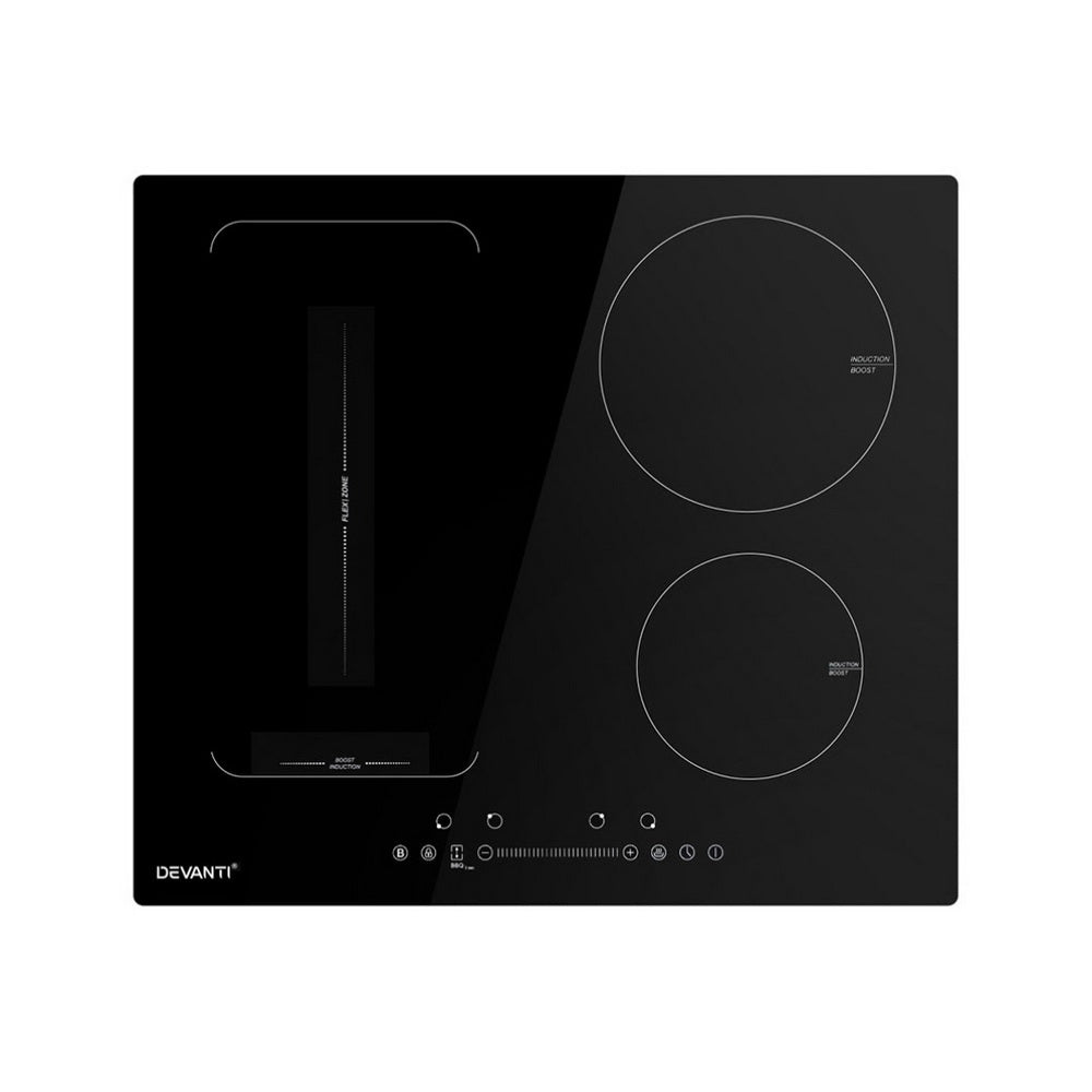 Devanti Induction Cooktop 60cm Electric Cooker CT-IN-D-YL-IF7008S