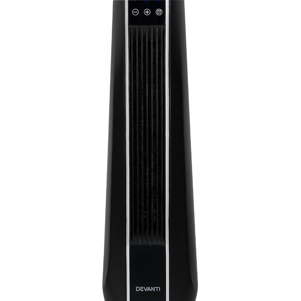 Devanti Electric Ceramic Tower Heater 2400W CTH-2400-BK