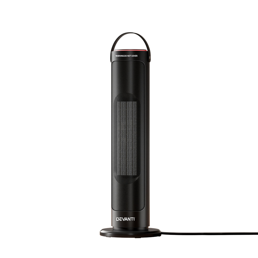 Devanti Ceramic Tower Heater 2000W CTH-B-2000-BK
