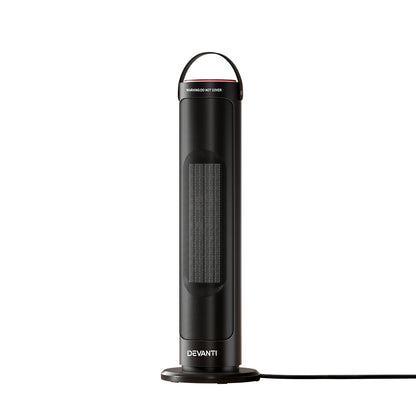 Devanti Ceramic Tower Heater 2000W CTH-B-2000-BK