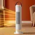 Devanti 2000W Ceramic Tower Heater Space Heaters Oscillating Indoor White CTH-B-2000-WH