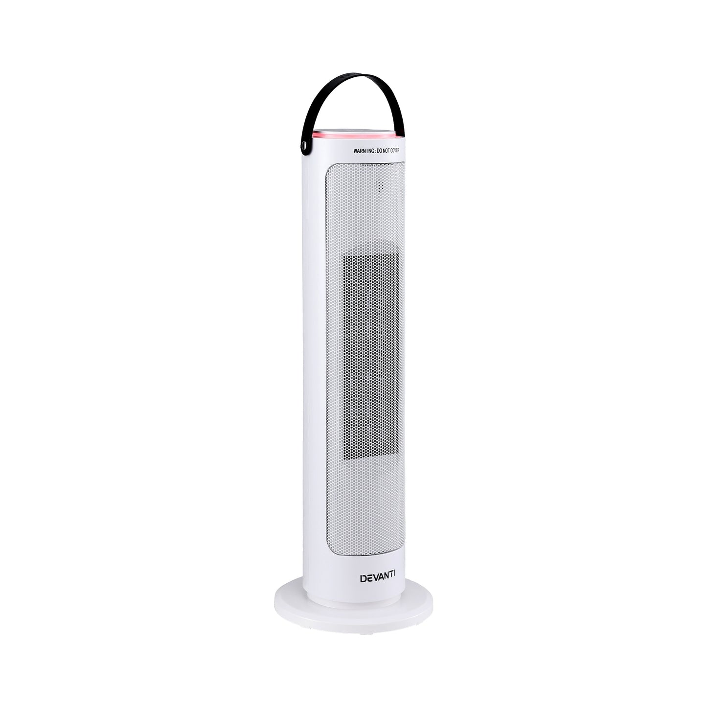 Devanti 2000W Ceramic Tower Heater Space Heaters Oscillating Indoor White CTH-B-2000-WH