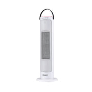 Devanti 2000W Ceramic Tower Heater Space Heaters Oscillating Indoor White CTH-B-2000-WH