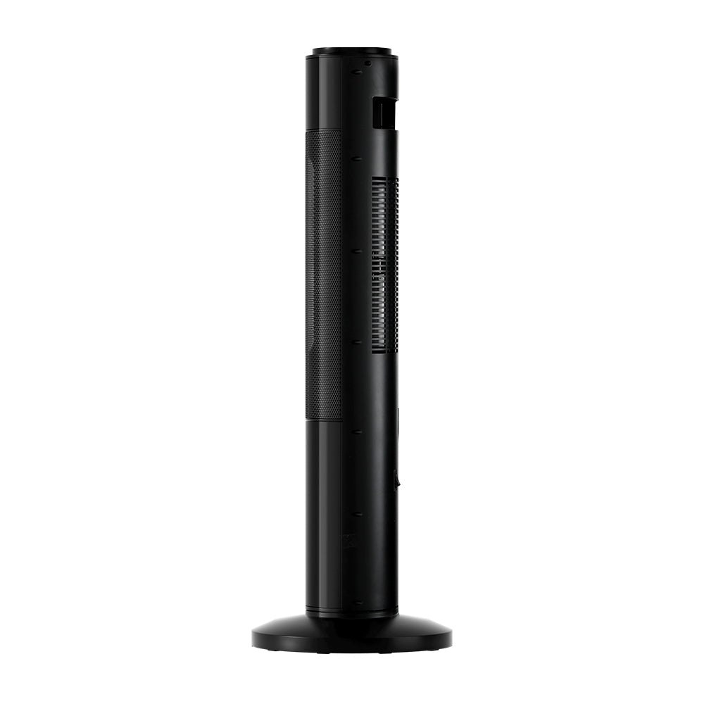 Devanti Ceramic Tower Heater 3D Flame 2000W CTH-B-FH2000-BK