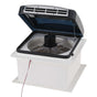 Weisshorn Caravan Air Vent Roof Hatch 12V Shower Fan Reversible Airlfow Rainy Use Camper CV-VENT-42X42X11-FAN-GY
