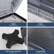 Weisshorn Caravan Roof Vent Air Exhaust Hatch RV Motorhome Camper White