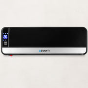 Devanti 2000W Wall Mounted Panel Heater - Black CWH-2000-BK