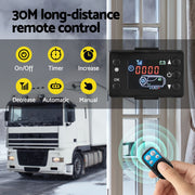 Giantz Diesel Air Heater 12V 5KW LCD Display Remote Control for Car Bus RV Indoor 10L DAH-5KW-BK-GR