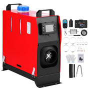 Giantz Diesel Air Heater All-in-one 12V 5KW LCD Remote Control for Car RV Indoors DAH-5KW-BK-RD
