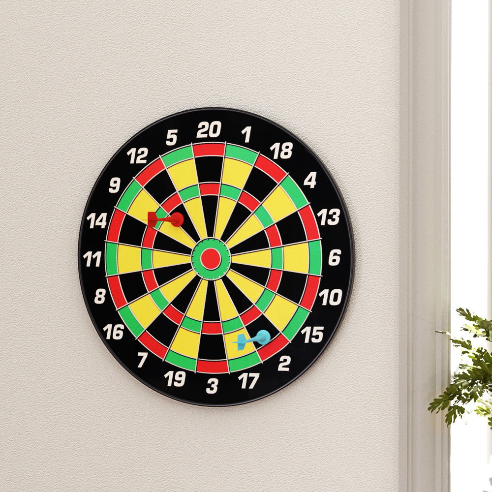 16" Dartboard Dart Board with Magnetic Darts Kids Toy Gift DB-MAG-16IN