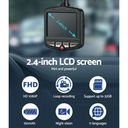 UL-tech Dash Camera 1080P 2.4" Front View,UL-tech Dash Camera 1080P 2.4" Front View Cam Car Video Recorder DC-RLDV-200-NEW-BK