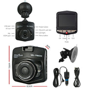 UL-tech Dash Camera 1080P 2.4" Front View,UL-tech Dash Camera 1080P 2.4" Front View Cam Car Video Recorder DC-RLDV-200-NEW-BK