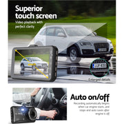 UL-tech Dash Camera 1080P 4" Front Rear View,UL-tech Dash Camera 1080P 4" Front Rear View Cam Car DVR Reverse DC-RLDV-A18-BK