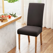 Artiss Dining Chair Covers 4x Slipcovers Spandex Stretch Banquet Party Dark Grey DCOVER-SPAN-4PC-DG