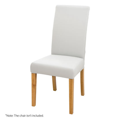 Artiss Dining Chair Covers 4x Slipcovers Spandex Stretch Banquet Wedding White DCOVER-SPAN-4PC-WH