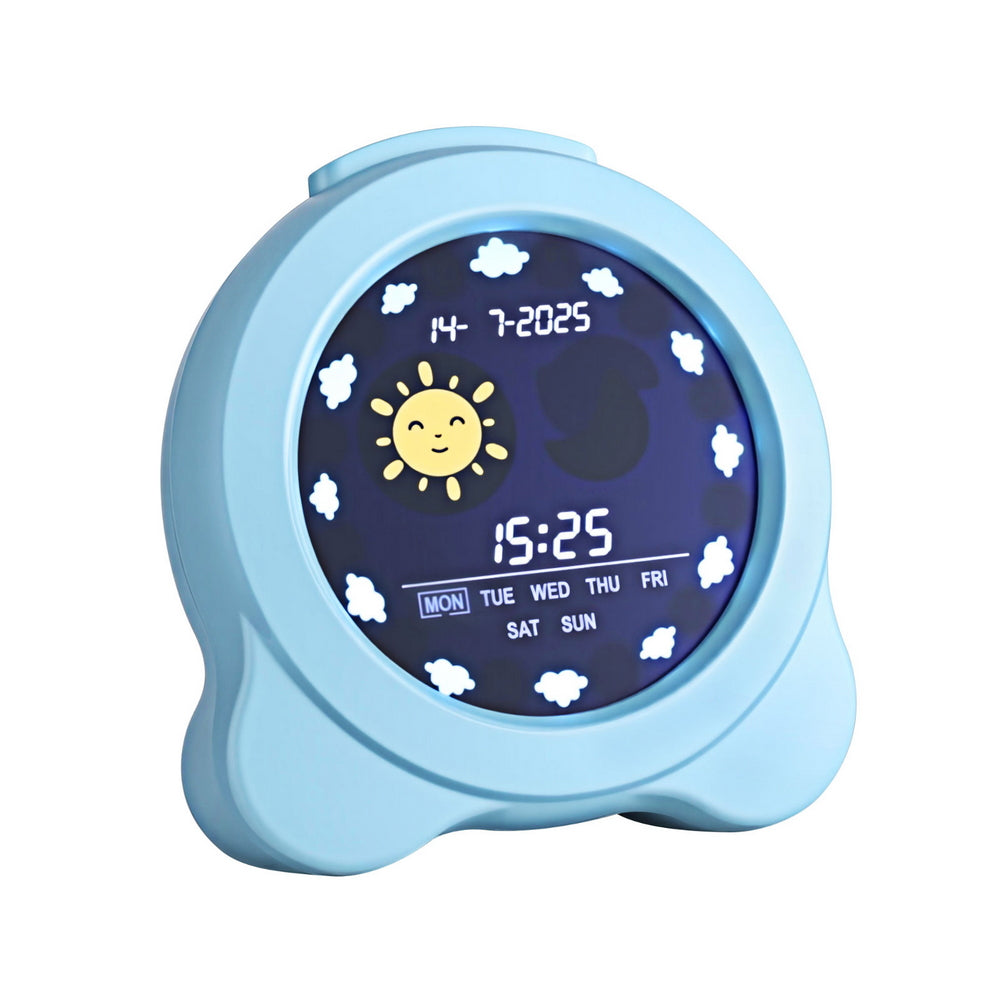 Artiss 3.8" Digital Day Clock Calendar Alarm LCD Display Blue DDC-38INCH-BU