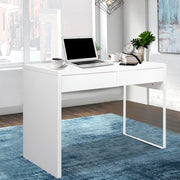 Artiss Computer Desk Drawer White DESK-2-DRAWER-WH