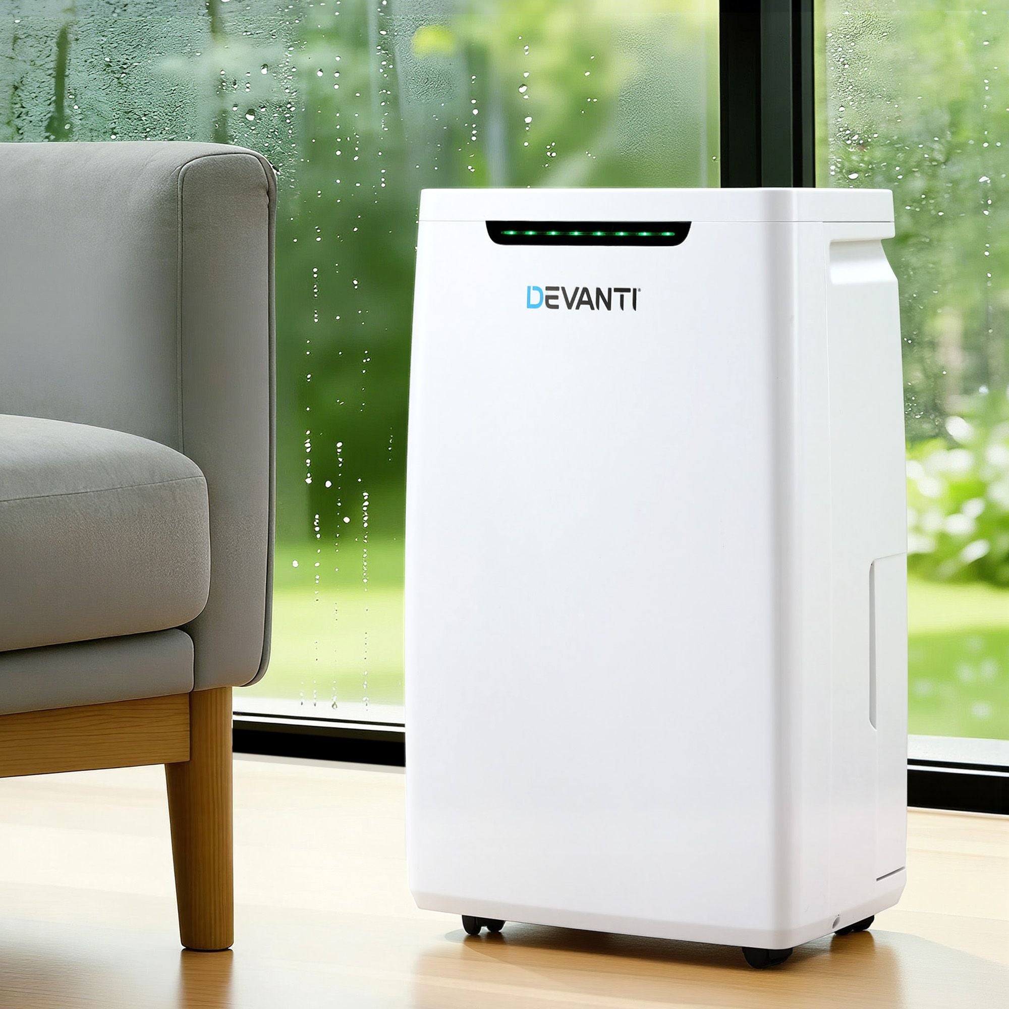Devanti 16L Dehumidifier Portable Air Dryer Moisture Absorber 5.5L Water Tank Home DH-B-16L-WH