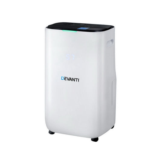 Devanti Dehumidifier 20L Air Purifier White DH-B-20L-WH