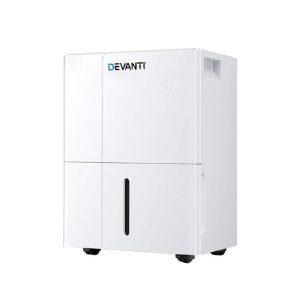 Devanti 30L/Day Dehumidifier Home Air Dryer Mould Moisture 4.7L Tank DH-B-30L-WH