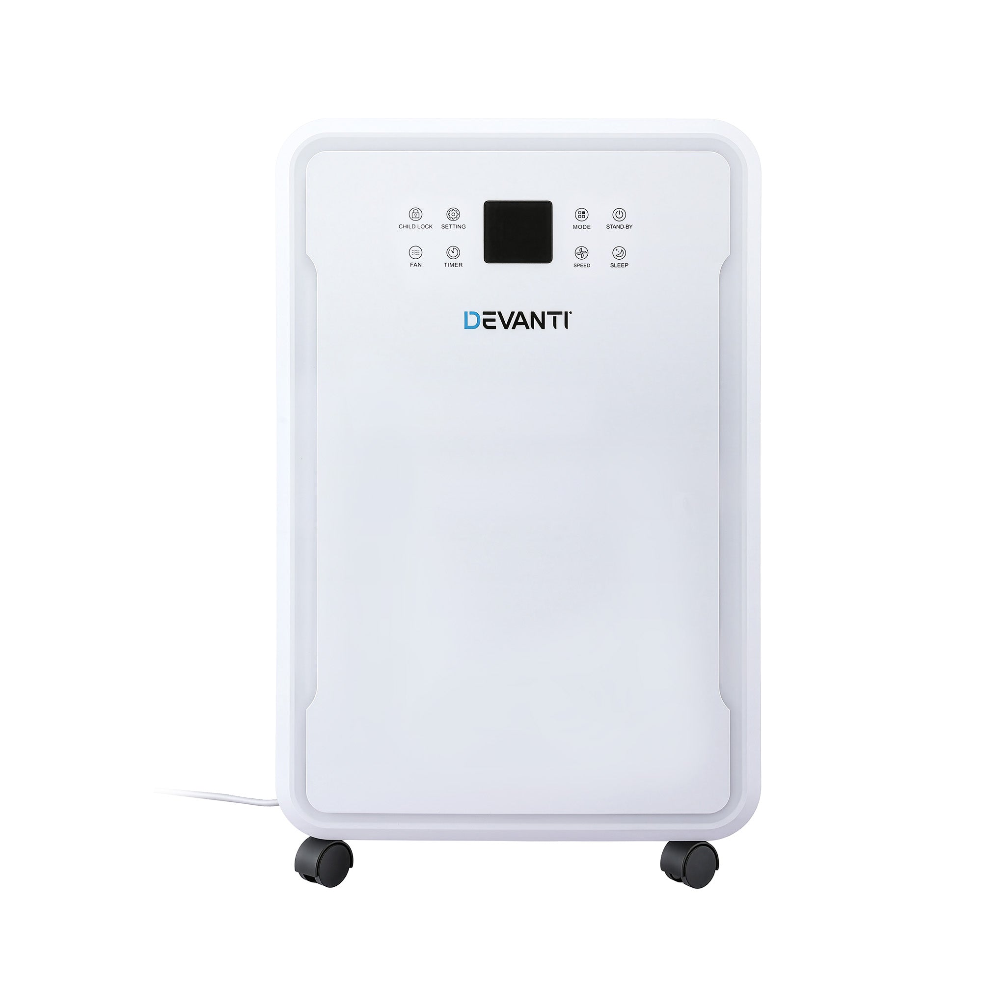 Devanti 50L/Day Dehumidifier Home Air Dryer Mould Moisture 8.5L Tank DH-B-50L-WH