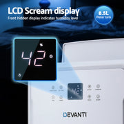 Devanti 50L/Day Dehumidifier Home Air Dryer Mould Moisture 8.5L Tank DH-B-50L-WH