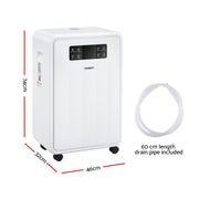 Devanti 70L Dehumidifier Commercial Moisture Absorber Air Dryer 8.5L Water Tank DH-B-70L-WH