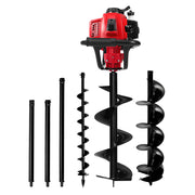 Giantz Post Hole Digger Petrol Motor Drill Extension Auger Bits Kits DI-EE-N-RDBK-KIT
