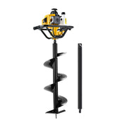 Giantz Post Hole Digger 300mm Petrol Drill Auger Extension Bits DI-EE-N-YE-AUG300