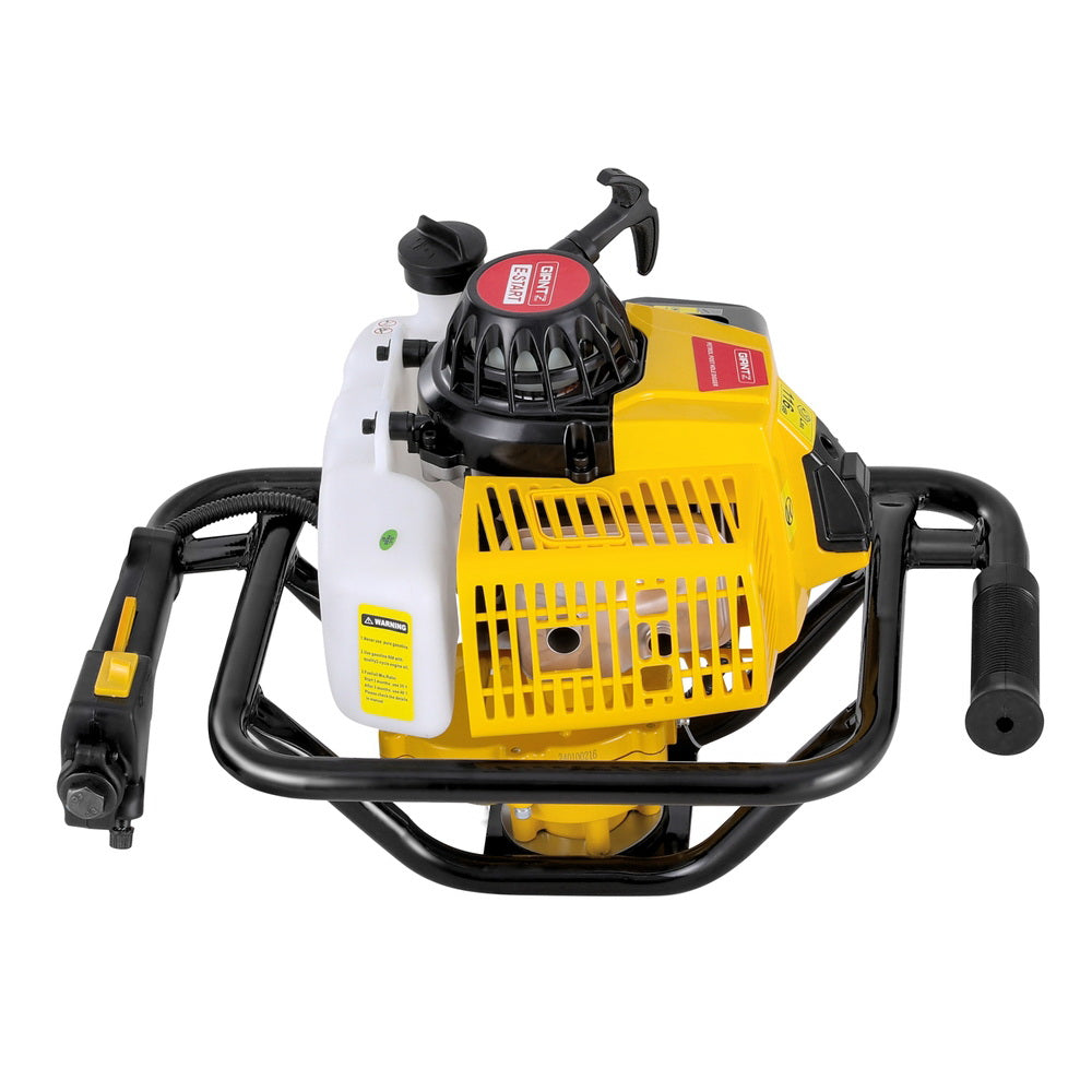 Giantz Post Hole Digger Motor Only Petrol Engine Yellow DI-EE-OV-N-YE