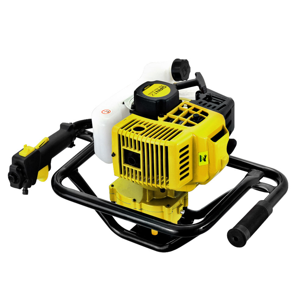 Giantz Post Hole Digger Motor Only Petrol Engine Yellow DI-HJ-YE-ES88