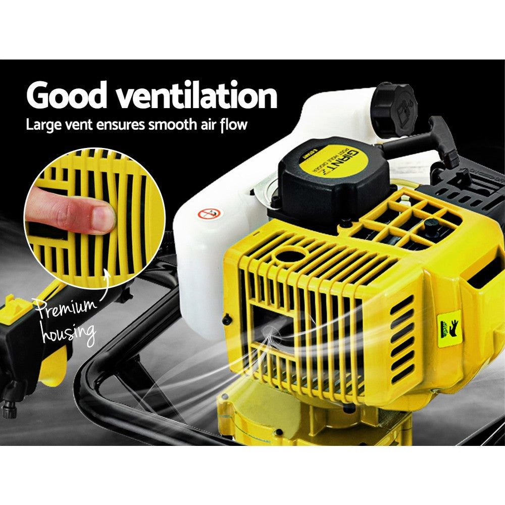 Giantz Post Hole Digger Motor Only Petrol Engine Yellow DI-HJ-YE-ES88