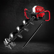 Giantz Post Hole Digger 200mm Petrol Drill Extension Auger Bits DI-SF-N-RDBK-AUG200
