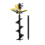 Giantz 74CC Post Hole Digger 300mm Petrol Drill Auger Extension Bits DI-SF-N-YE-AUG300