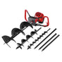 Giantz Petrol Post Hole Digger Extension Auger Bits Kit DI-SF-RDBK-KIT
