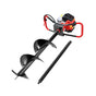 Giantz Post Hole Digger 300mm Petrol Drill Auger Extension Bits DI-ST-N-RDBK-AUG300
