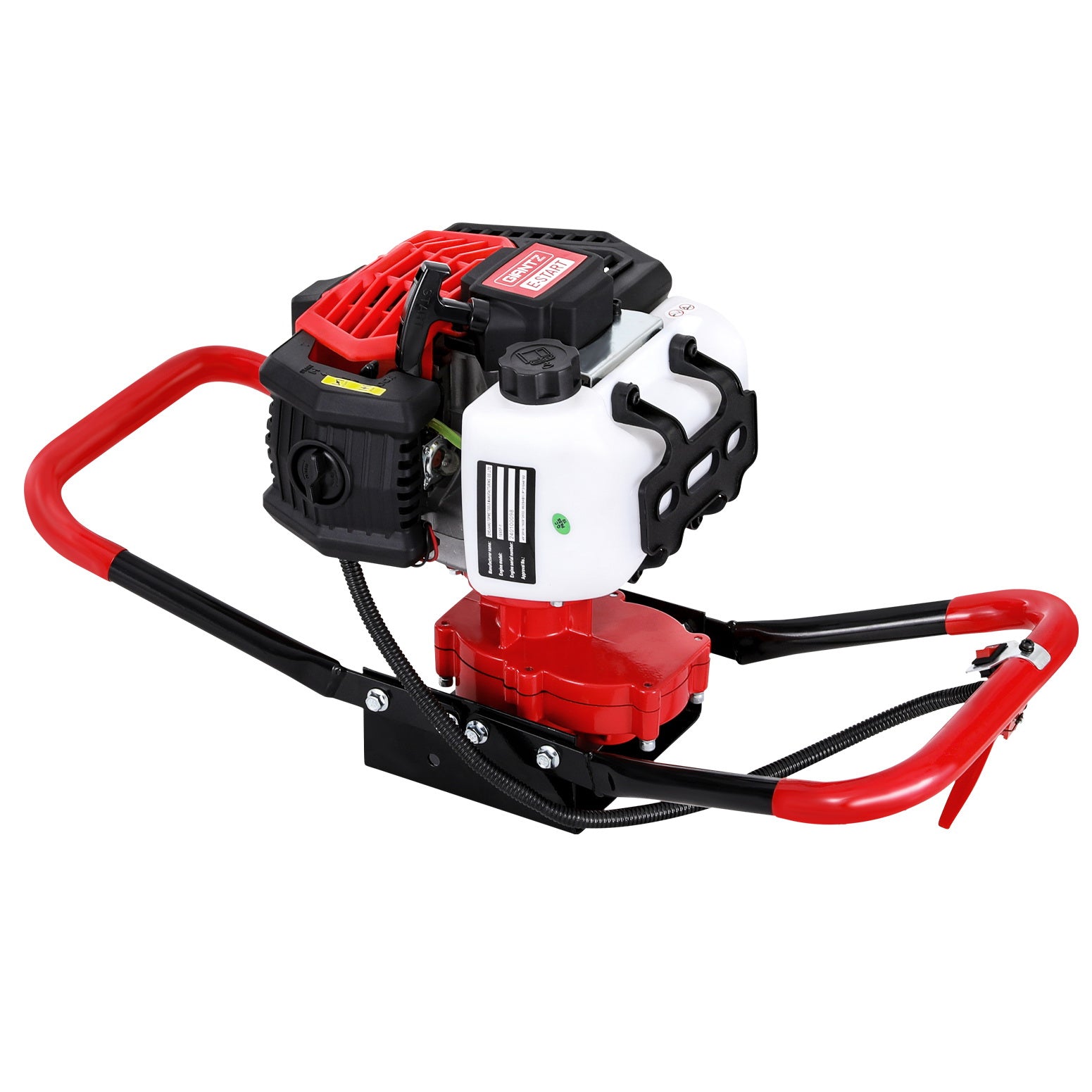 Giantz Post Hole Digger Motor Only Petrol Engine Red DI-ST-OV-N-RDBK