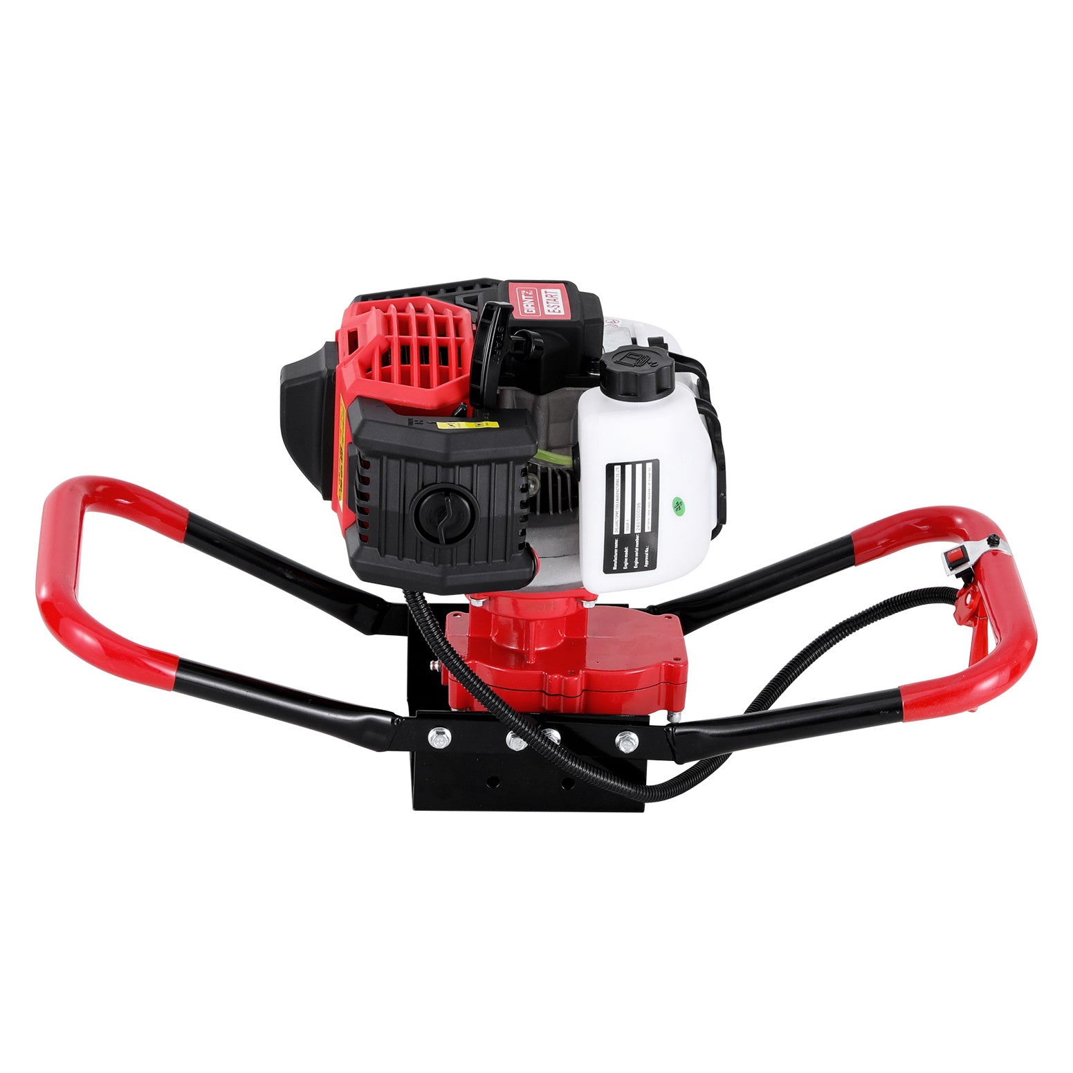 Giantz Post Hole Digger Motor Only Petrol Engine Red DI-ST-OV-N-RDBK