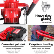 Giantz Post Hole Digger Motor Only Petrol Engine Red DI-ST-OV-N-RDBK