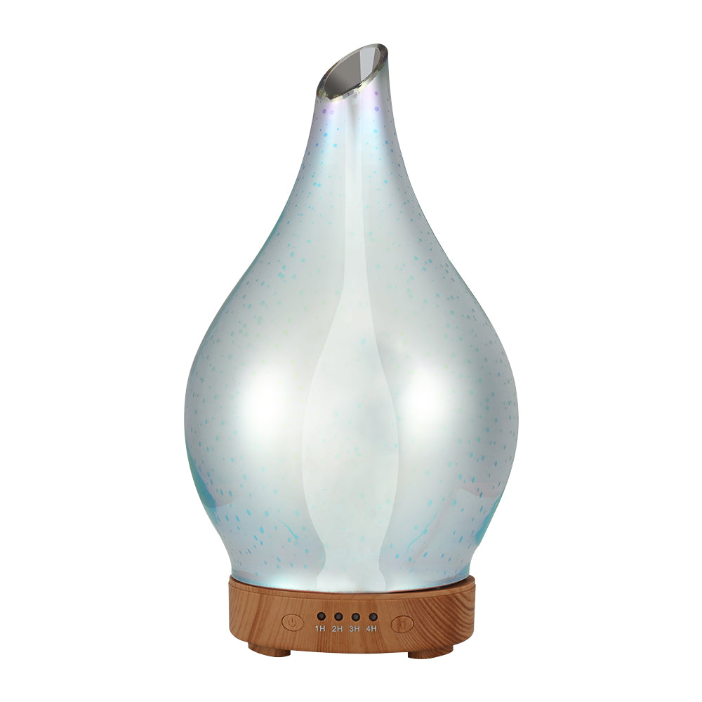 Devanti Aroma Diffuser Aromatherapy Humidifier 3D 100ml DIFF-3D020-LW