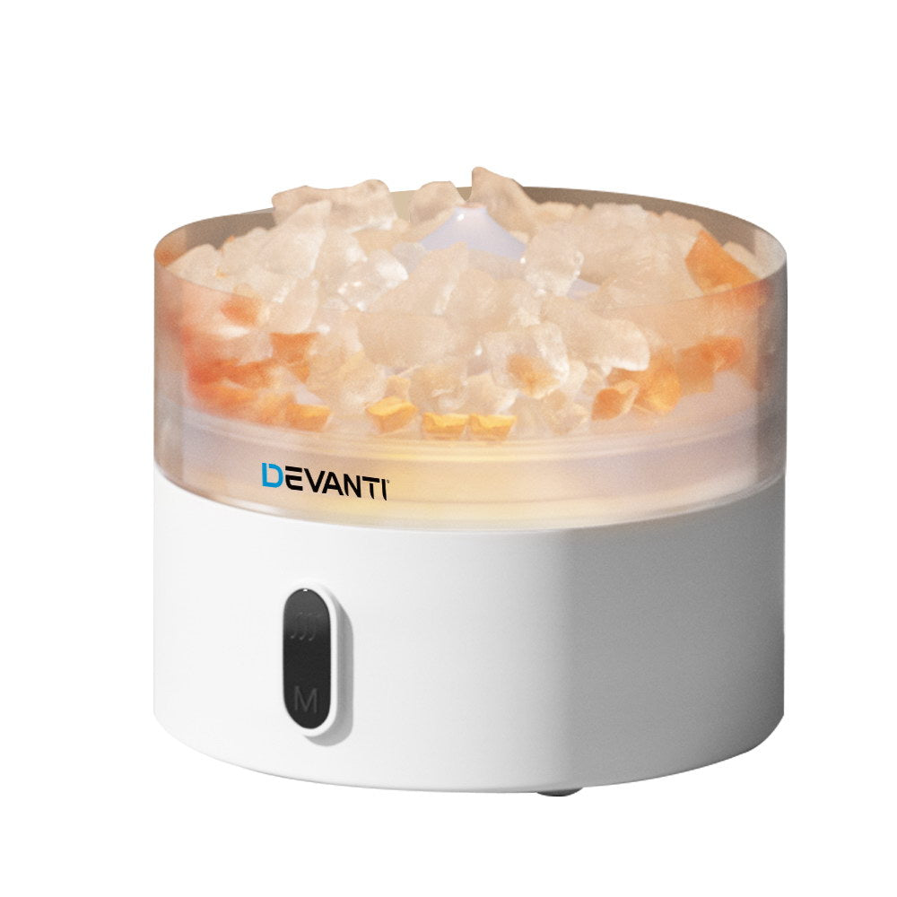 Devanti Aroma Diffuser Aromatherapy Humidifier 220ml DIFF-A6-WH