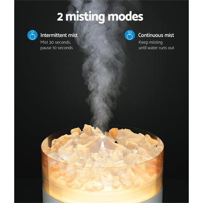 Devanti Aroma Diffuser Aromatherapy Humidifier 220ml DIFF-A6-WH