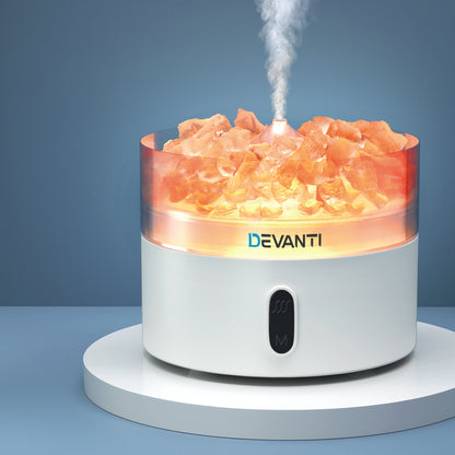 Devanti Aroma Diffuser Aromatherapy Humidifier 220ml DIFF-A6-WH