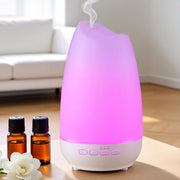 Devanti Ultrasonic Essential Oil Aroma Diffuser Aromatherapy Cool Mist Humidifier w/ LED Light 300ml DIFF-AD926-WH