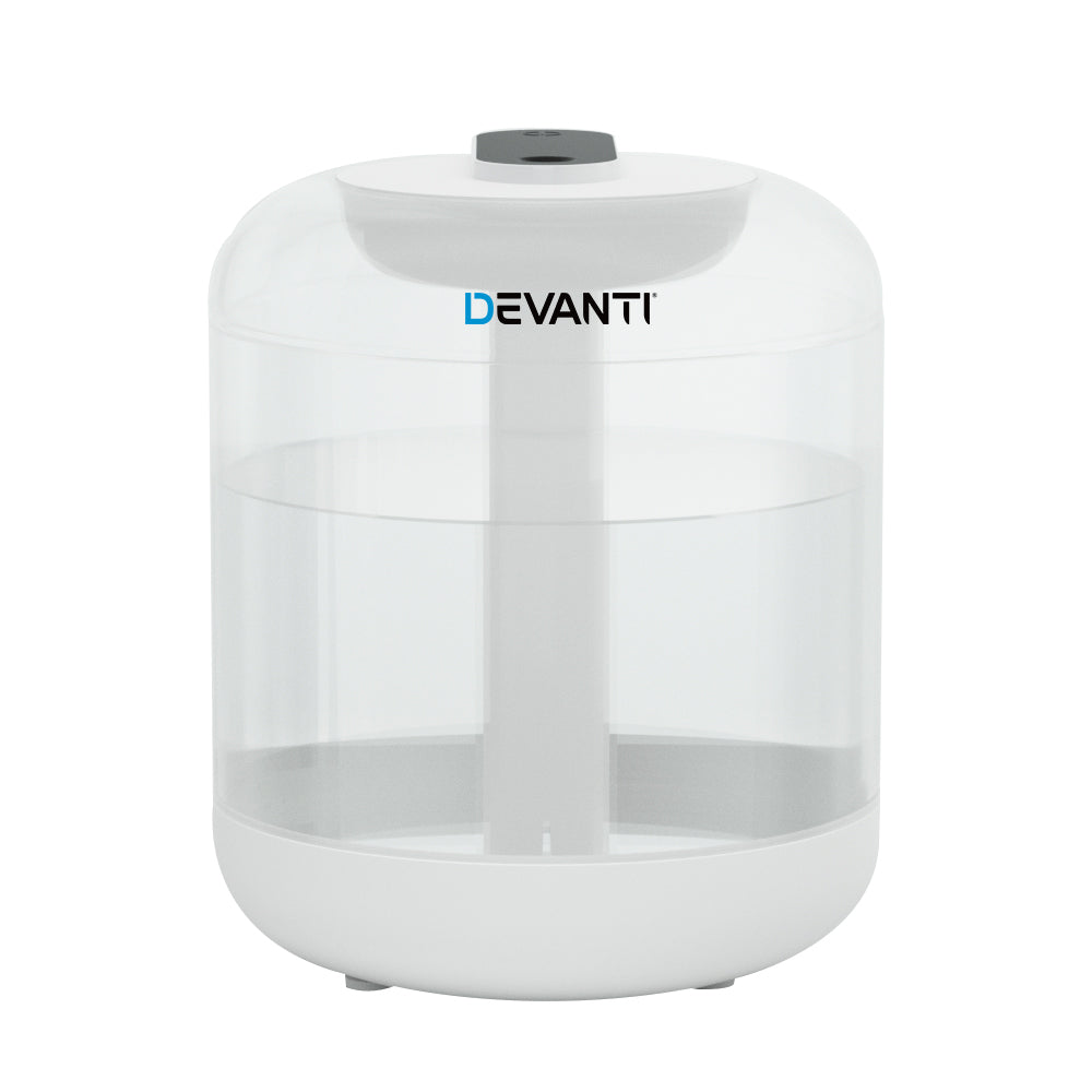 Devanti Aroma Diffuser Aromatherapy Humidifier 1L DIFF-BF143-WH
