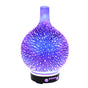 Devanti Aroma Diffuser Aromatherapy 3D Glass 100ml DIFF-G3-DW