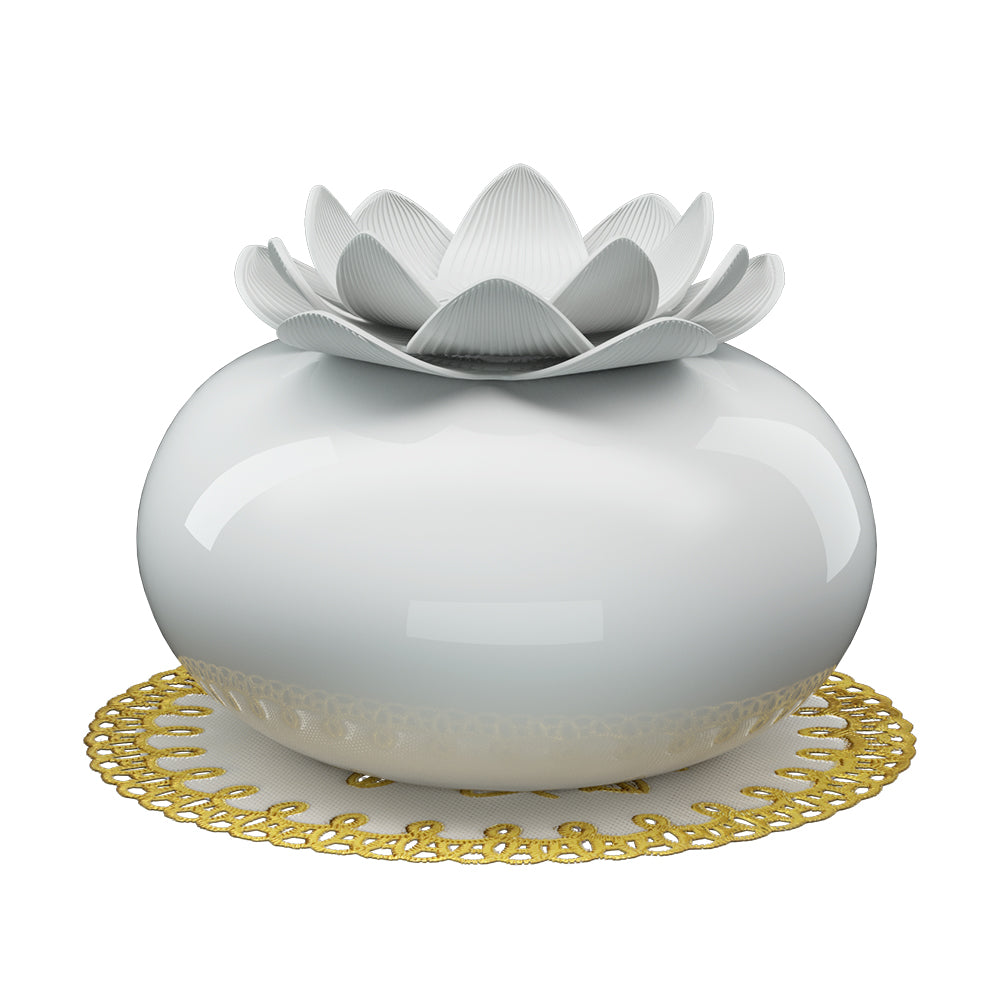 Devanti Aroma Diffuser Aromatherapy Lotus 200ml DIFF-T3-WH