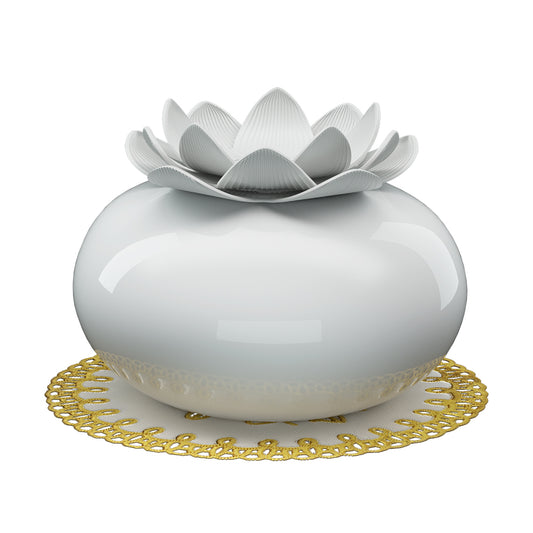Devanti Aroma Diffuser Aromatherapy Lotus 200ml DIFF-T3-WH