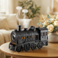 Devanti Train Aroma Diffuser Essential Oil Humidifier 300ml Smoke Ring LED Timer DIFF-TRAIN-BK
