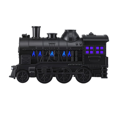 Devanti Train Aroma Diffuser Essential Oil Humidifier 300ml Smoke Ring LED Timer DIFF-TRAIN-BK